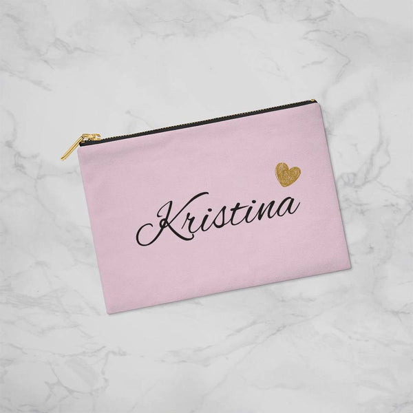 Personalized Bridesmaid Cosmetic Bag