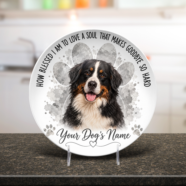 Personalized Pet Memorial Keepsake Plate