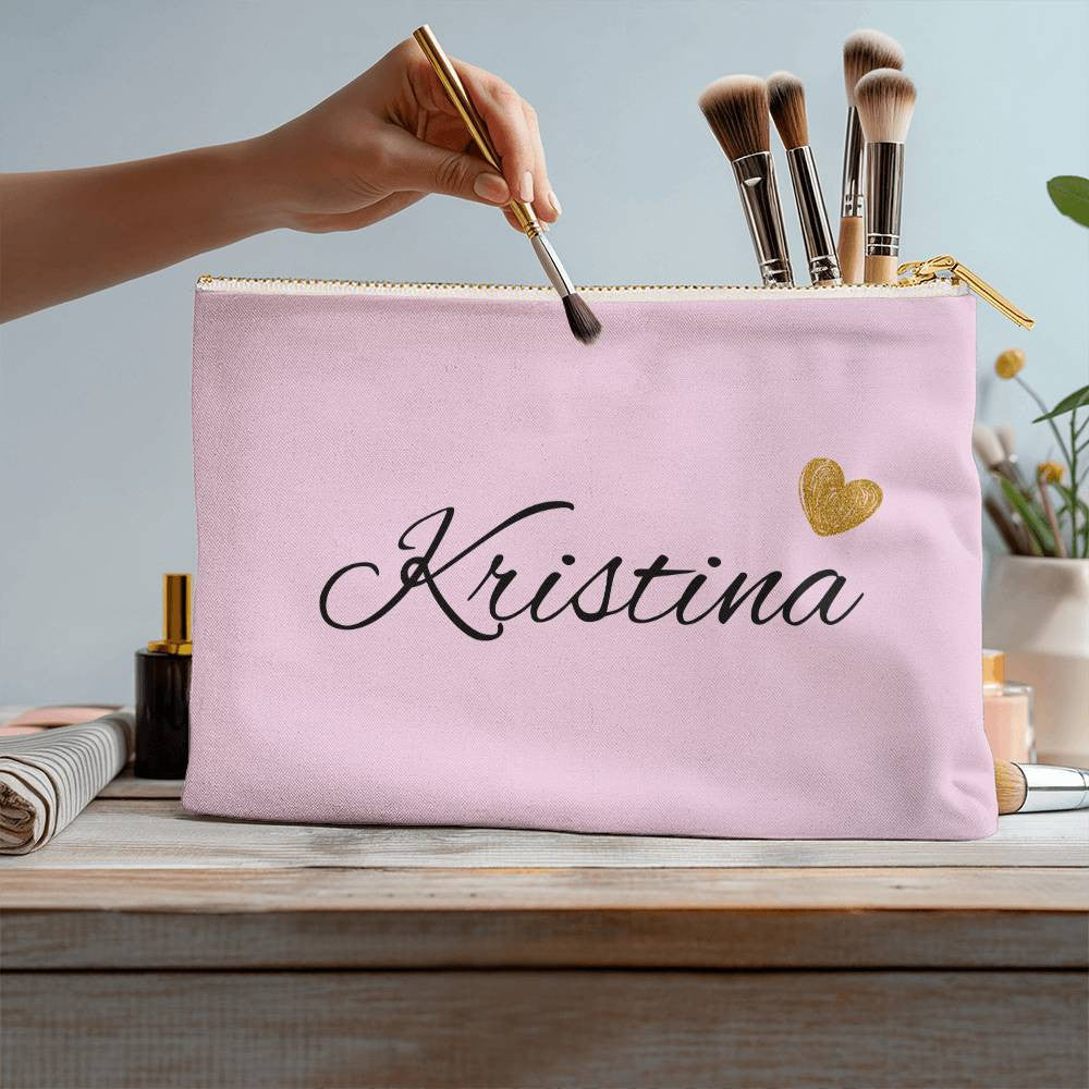 Personalized Bridesmaid Cosmetic Bag