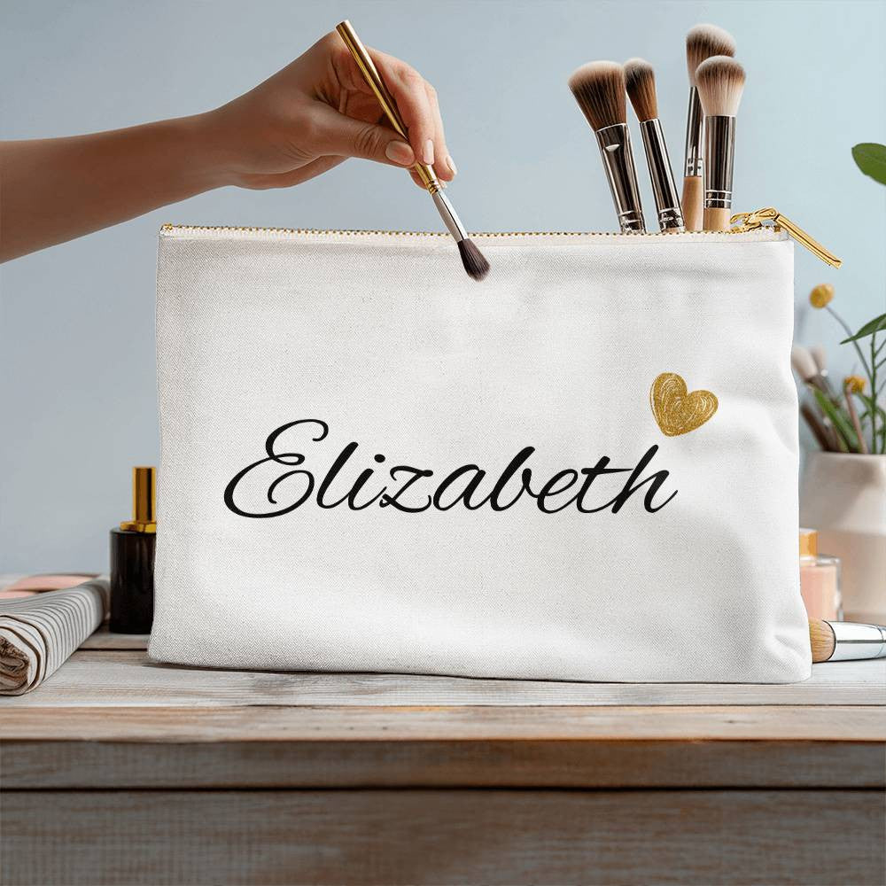 Personalized Bridesmaid Cosmetic Bag