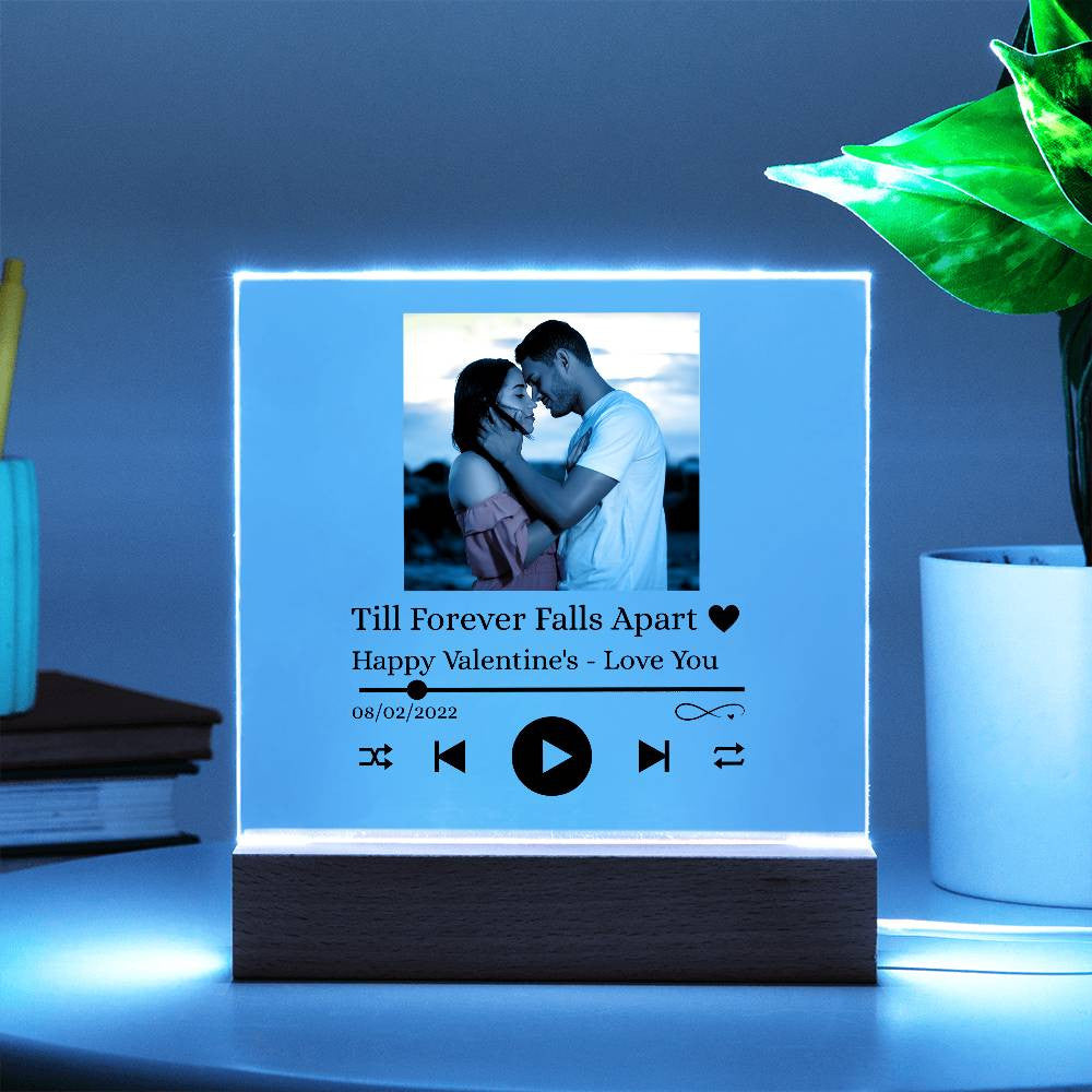 Personalize Song Plaque