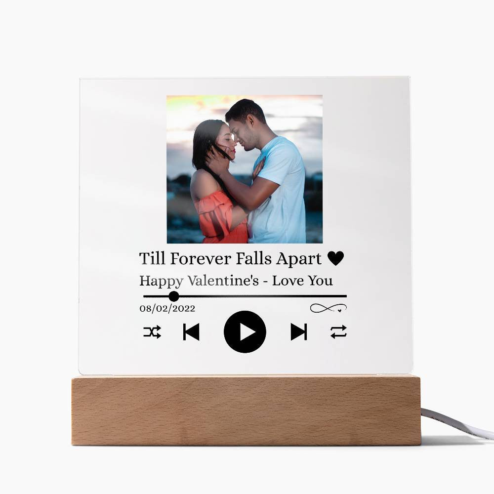 Personalize Song Plaque