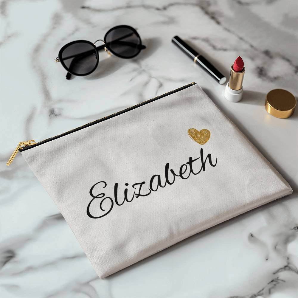 Personalized Bridesmaid Cosmetic Bag