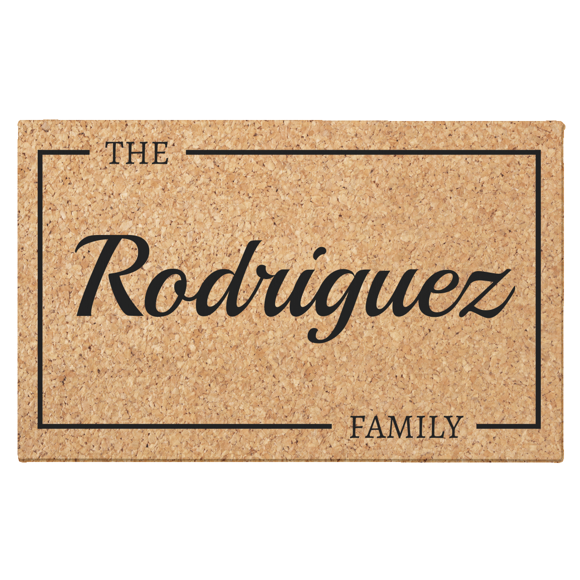 Personalize Family Name Doormat