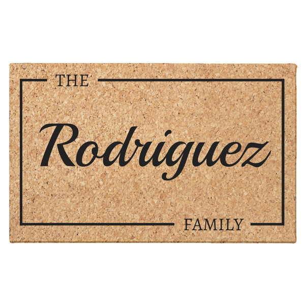 Personalize Family Name Doormat