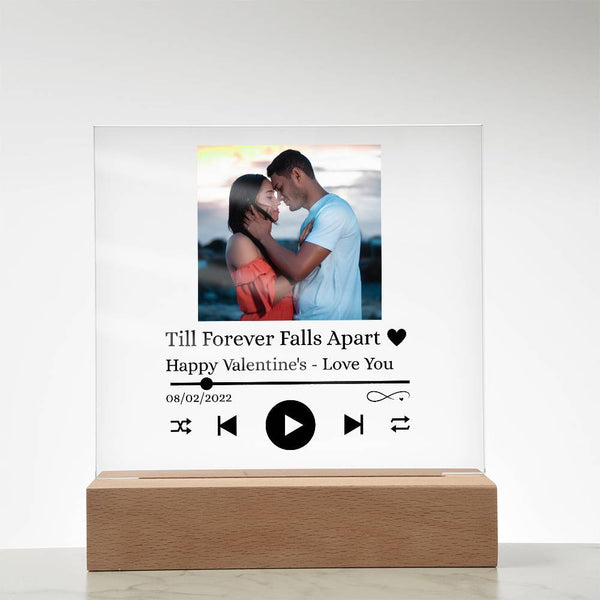 Personalize Song Plaque