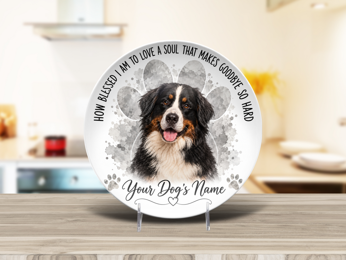 Personalized Pet Memorial Keepsake Plate