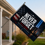Never Forget 9/11 Memorial Flag — Double-Sided 3×5 ft Tribute Flag